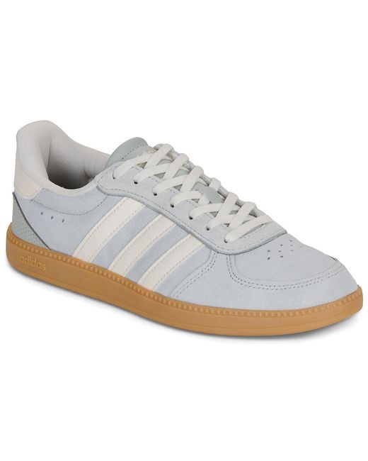 Adidas White Shoes (trainers) Breaknet Sleek
