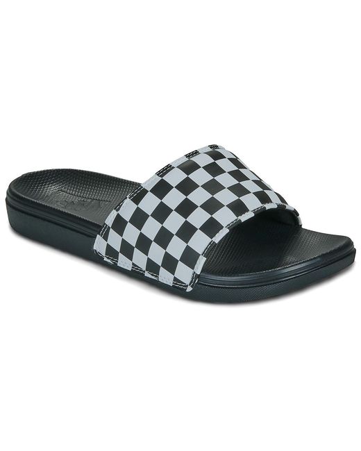 Vans Black Tap-dancing Mte La Costa Slide-on (checkerboard) Truwht/blk