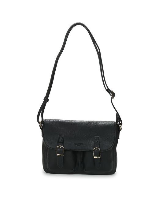 Hexagona Black Shoulder Bag Toscane