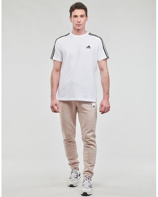 Adidas Natural Tracksuit Bottoms Caps Pt for men
