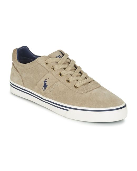 Polo Ralph Lauren Hanford Shoes (trainers) in Beige (Natural) - Save 18% -  Lyst