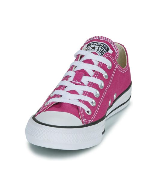 Converse Purple Shoes (trainers) Chuck Taylor All Star