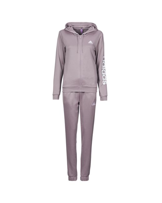 Adidas Purple Tracksuits W Linear Ts