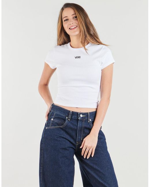 Vans White T Shirt Cameron Tee
