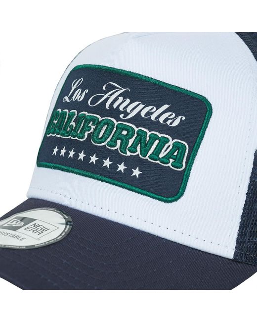 KTZ Blue Cap Location Patch Trucker New Era