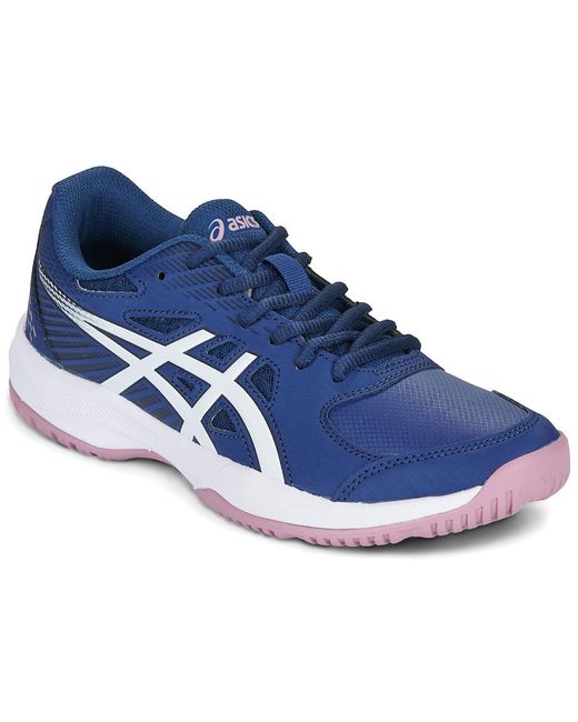 Asics Blue Shoes (trainers) Court Slide 4