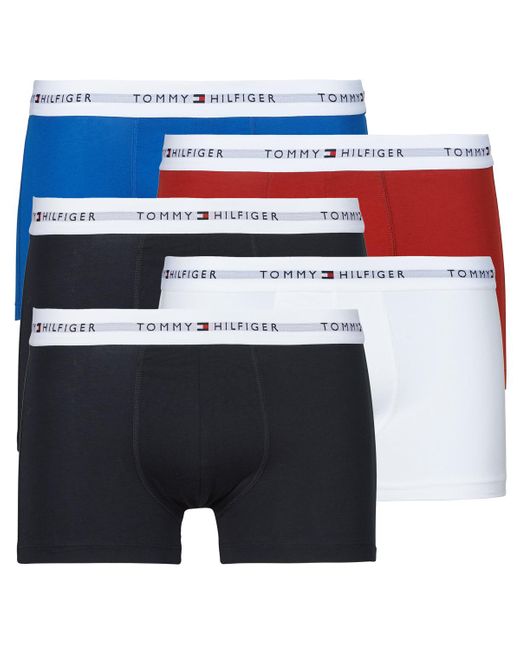 Tommy Hilfiger Multicolor Boxer Shorts 5p Trunk X5 for men