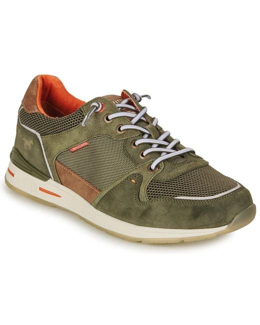 Mustang Green Shoes (trainers) 4154314 for men
