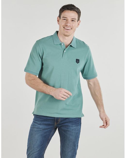 Jack & Jones Green Polo Shirt Jprblurise Polo for men