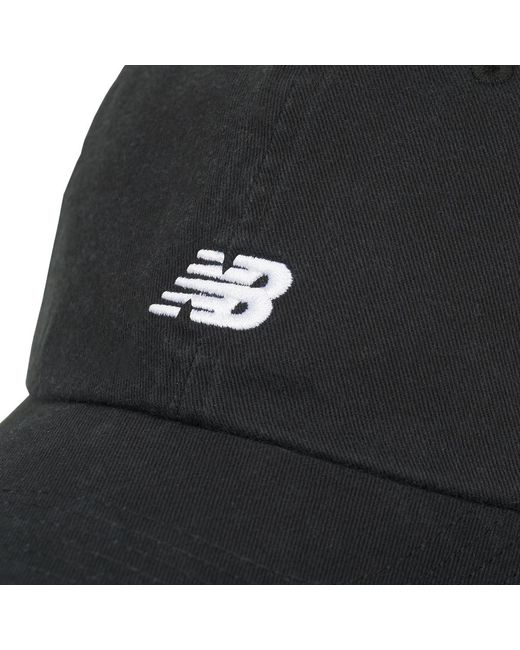 New Balance Black Cap Panel Classic Hat