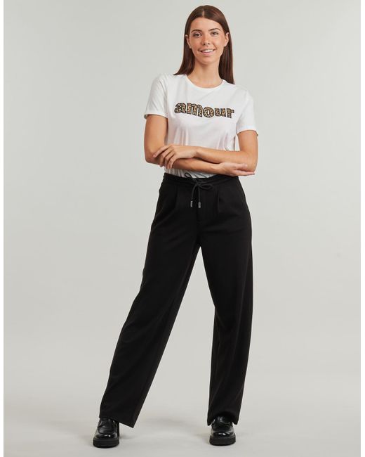 ONLY Black Tracksuit Bottoms Onljill Mw Straight