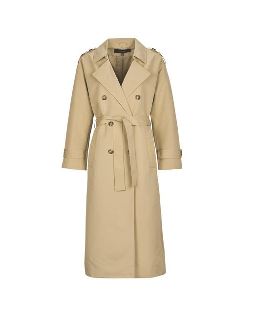Vero Moda Natural Trench Coat Vmchloe