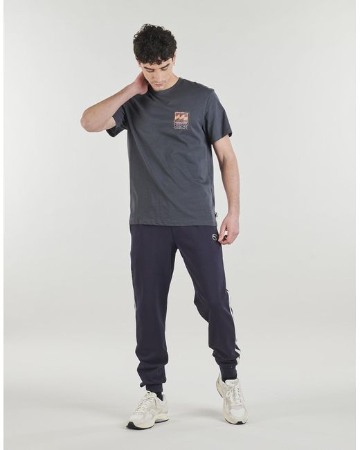 Billabong Blue T Shirt Stamp Ss for men
