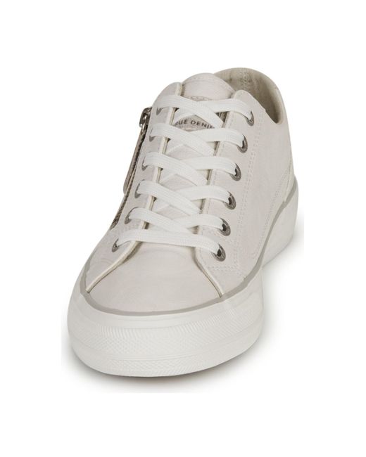Mustang White Shoes (trainers) 1272308