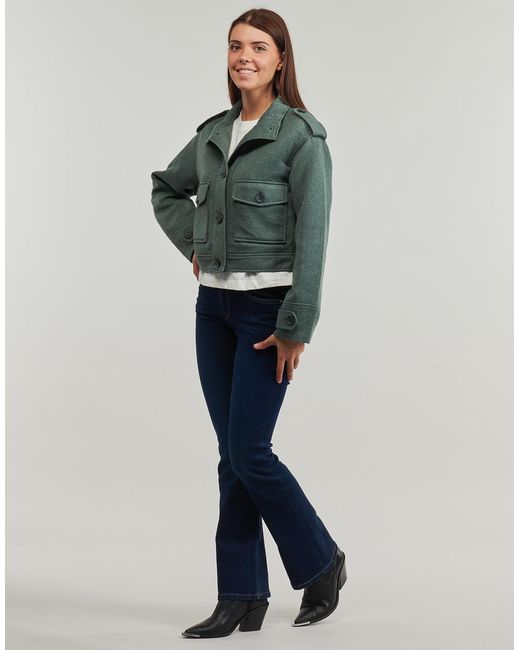 ONLY Green Coat Onlsedona