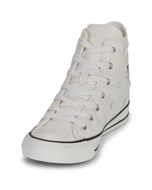 Converse White Shoes (high-top Trainers) Chuck Taylor All Star