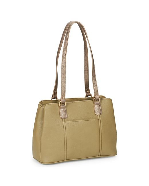 Hexagona Metallic Shoulder Bag Abi