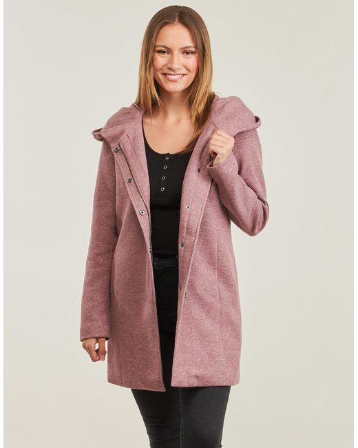 ONLY Purple Coat Onlsedona