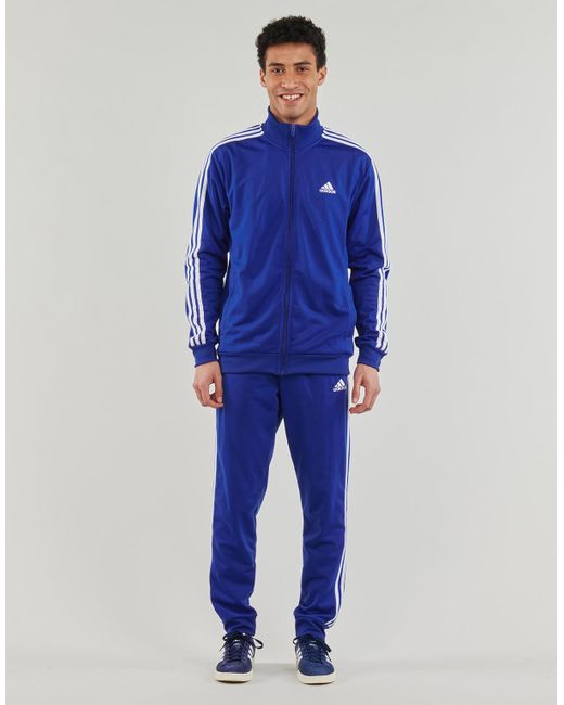 Adidas Blue Tracksuits M 3s Tr Tt Ts for men