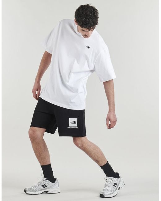 The North Face Black Shorts Box Nse Light Regular Shorts Tnf for men