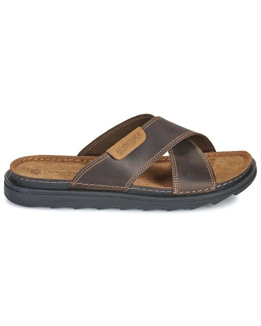 Lumberjack Brown Mules / Casual Shoes Asher for men