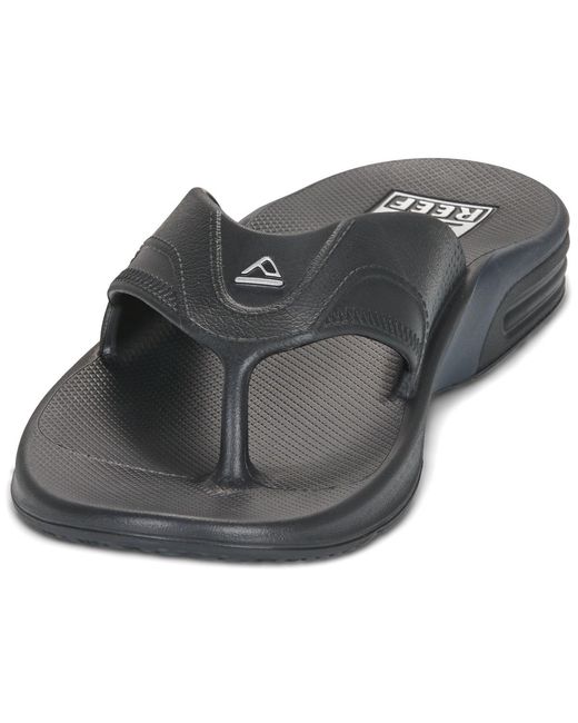 Reef Black Flip Flops / Sandals (shoes) Fanning H20 for men