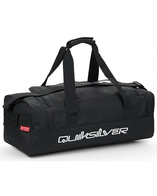 Quiksilver Black Travel Bag Shelter Duffle for men
