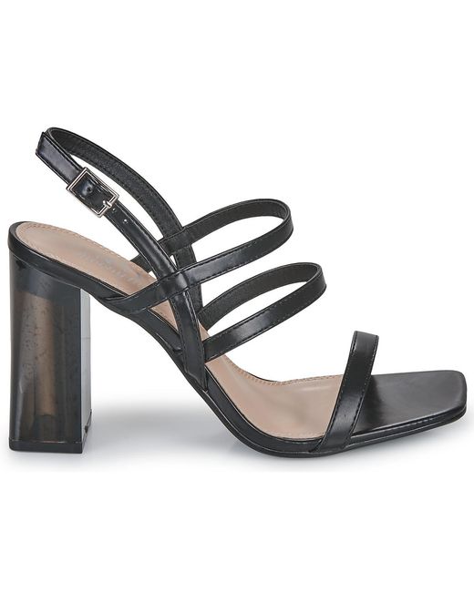 Moony Mood Metallic Heeled Sandals Pelina