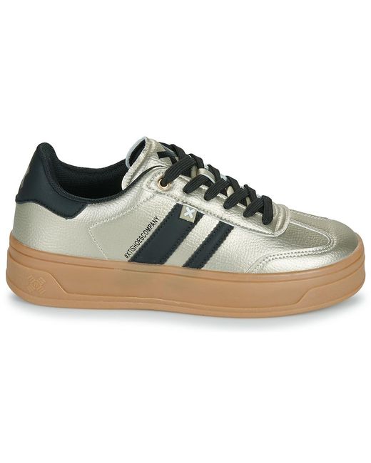 Xti Blue Shoes (trainers) 144585-gold