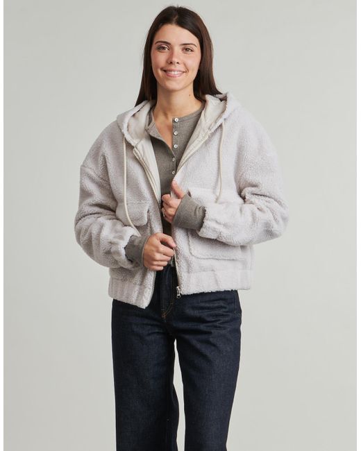 ONLY Gray Jacket Onltanja Teddy