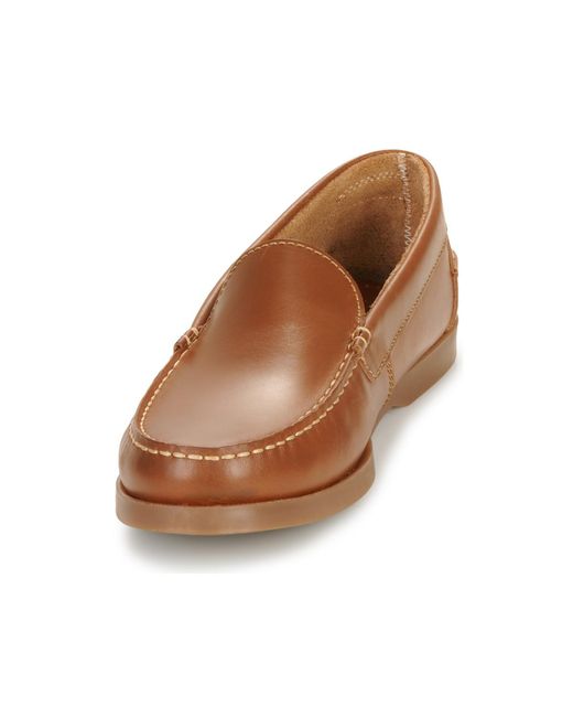 Casual Attitude Brown Boat Shoes Nevie for men