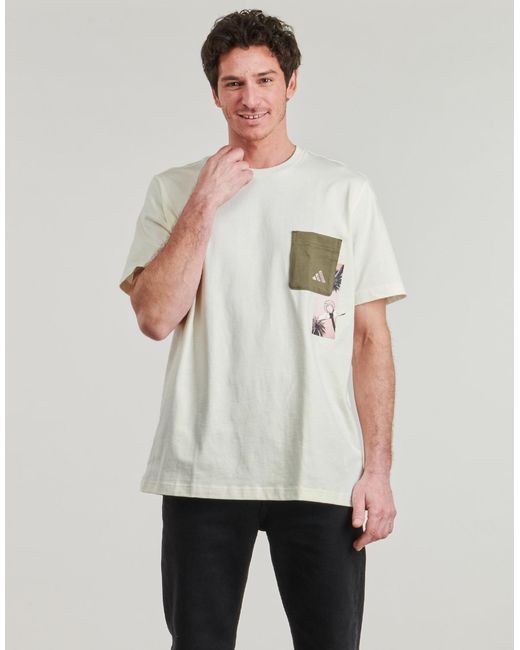 Adidas White T Shirt Jj3928 for men