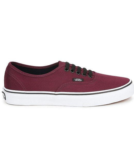 Vans Purple Authentic Shoes (trainers)