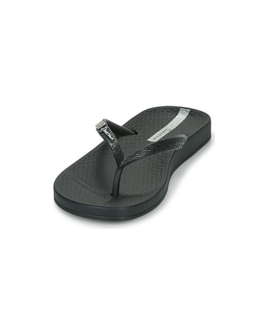 Ipanema Black Anat Brasilidade Fem Flip Flops / Sandals (shoes)