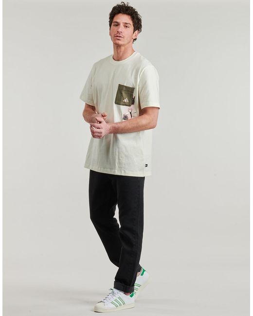 Adidas White T Shirt Jj3928 for men