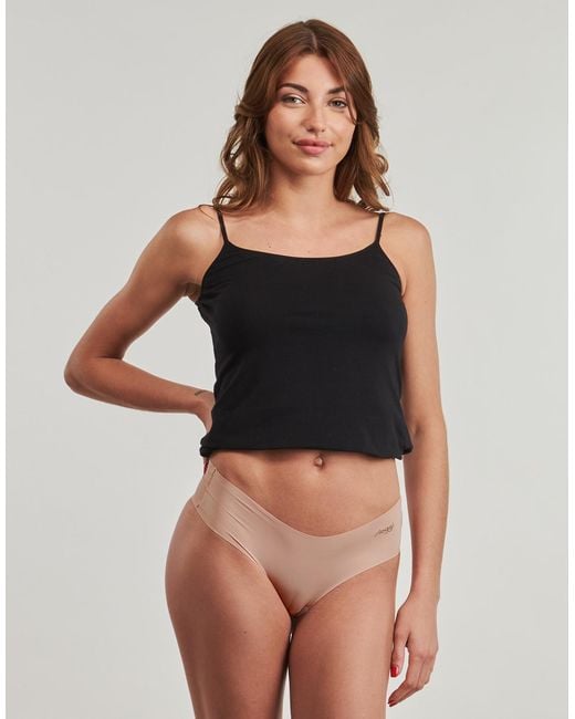 Sloggi Natural Knickers/panties Zero Microfibre 2.0 Hipster Pack De 2