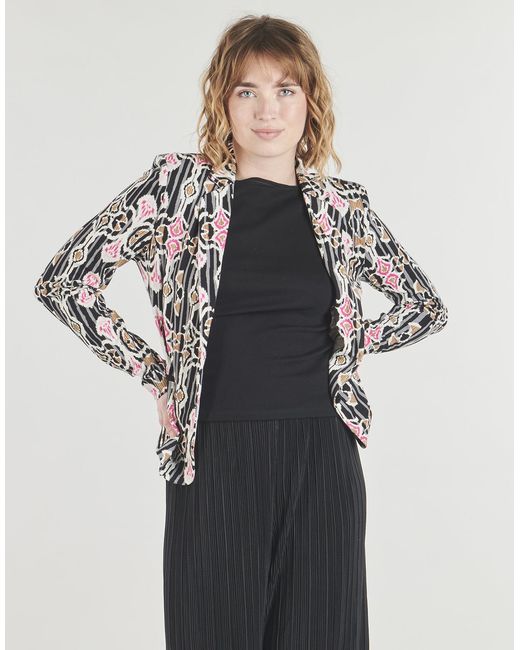 ONLY Black Jacket Onlpoptrash L/s Aop Blazer