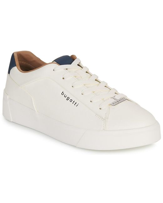 Bugatti White Shoes (trainers) Gunter for men