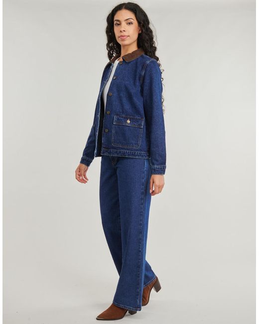 Jdy Blue Denim Jacket Ella Pocket L/s Denim