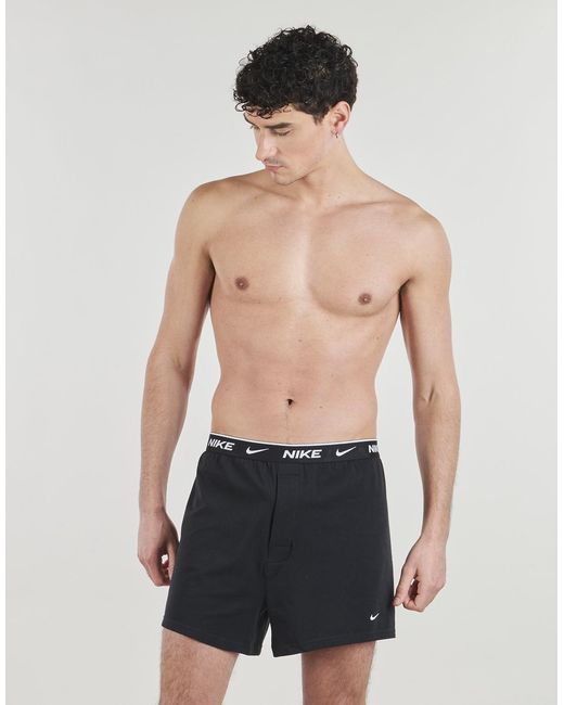 Nike Black Boxers Cotton Trunk Strc X3 for men