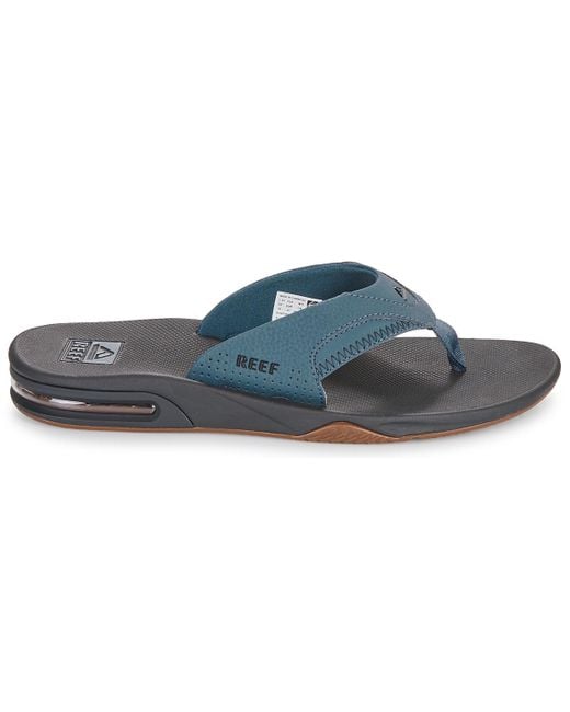 Reef Blue Flip Flops / Sandals (shoes) Fanning for men