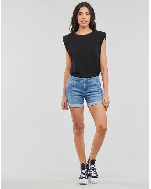 Moony Mood Blue Inyute Shorts
