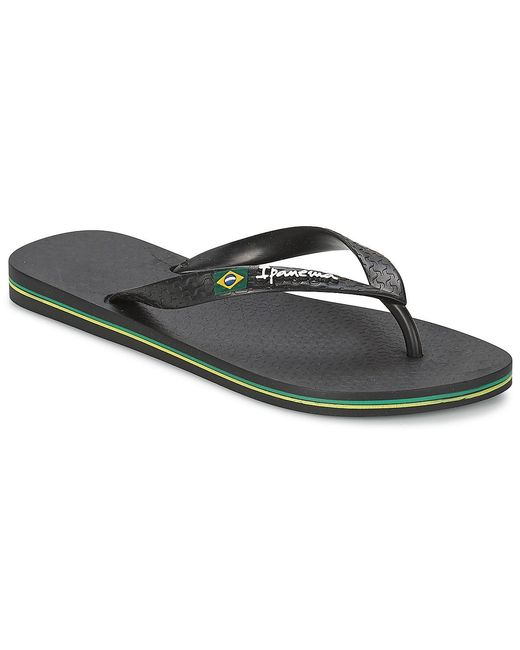 Ipanema Black Clas Brasil Ii Fem Flip Flops / Sandals (shoes)