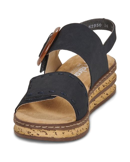 Rieker Blue Sandals