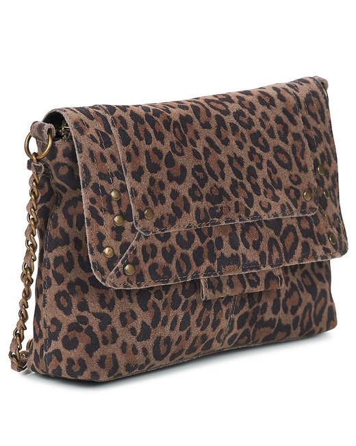 Pieces Brown Shoulder Bag Pcfelizia Leather Cross Body