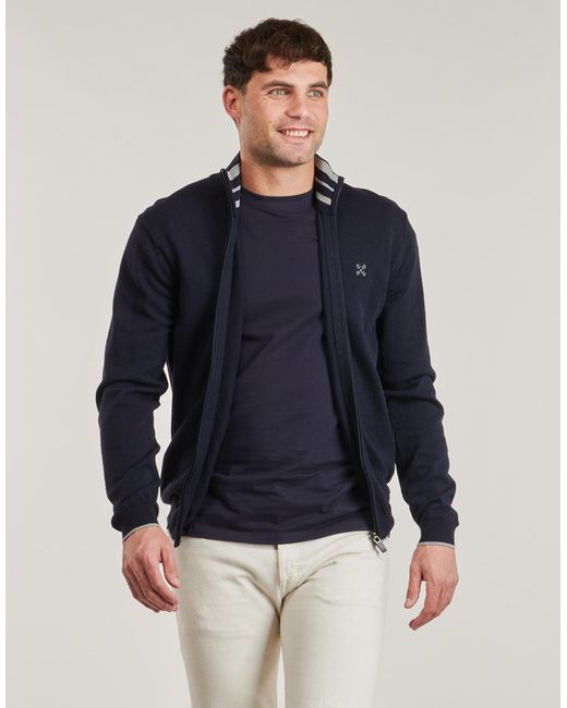 Oxbow Blue Cardigans R1pezip for men