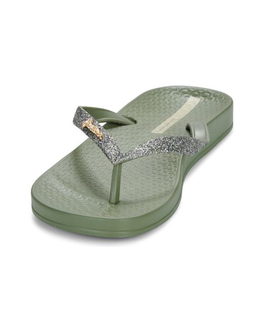 Ipanema Green Flip Flops / Sandals (shoes) Anat Lolita Fem