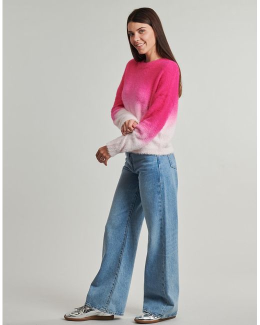 Pieces Pink Sweater Pcjalisa