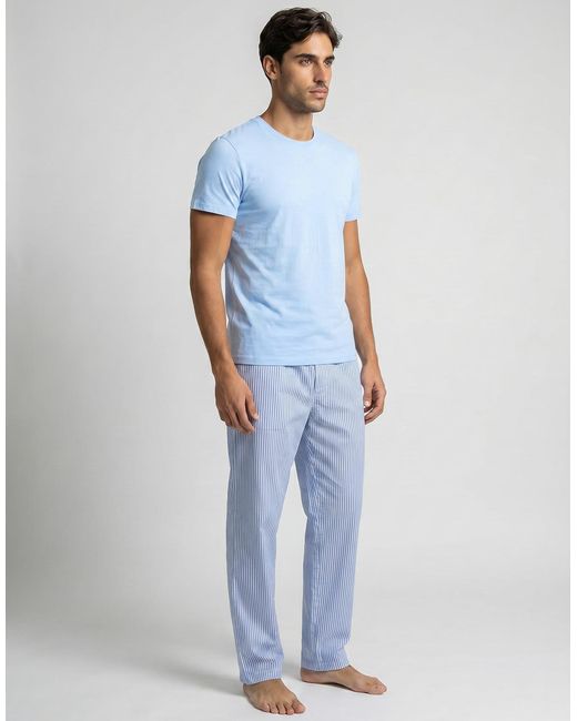 Polo Ralph Lauren Blue T Shirt S/s Crew-3 Pack-crew Undershirt for men