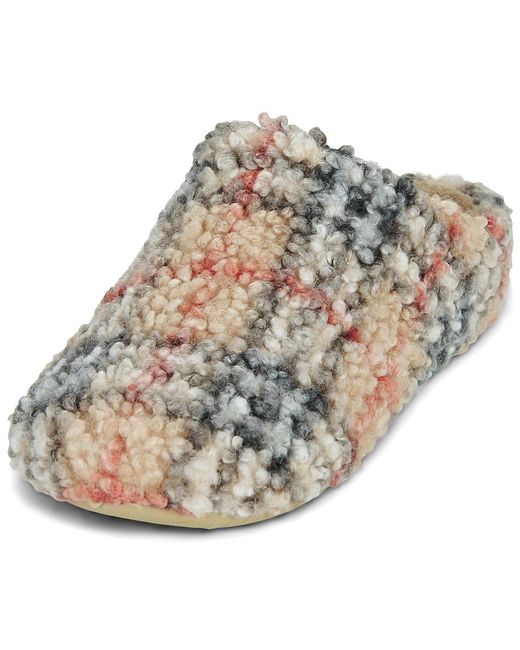 Verbenas Gray Flip Flops York Plaid Borrego
